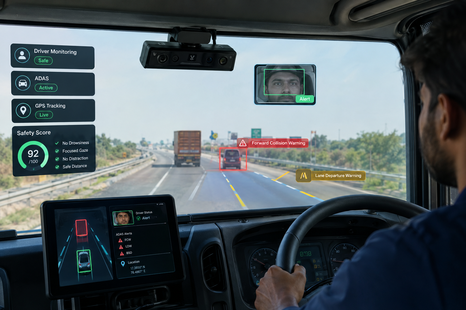 Vigilens Drive Windscreen Unit Graphic